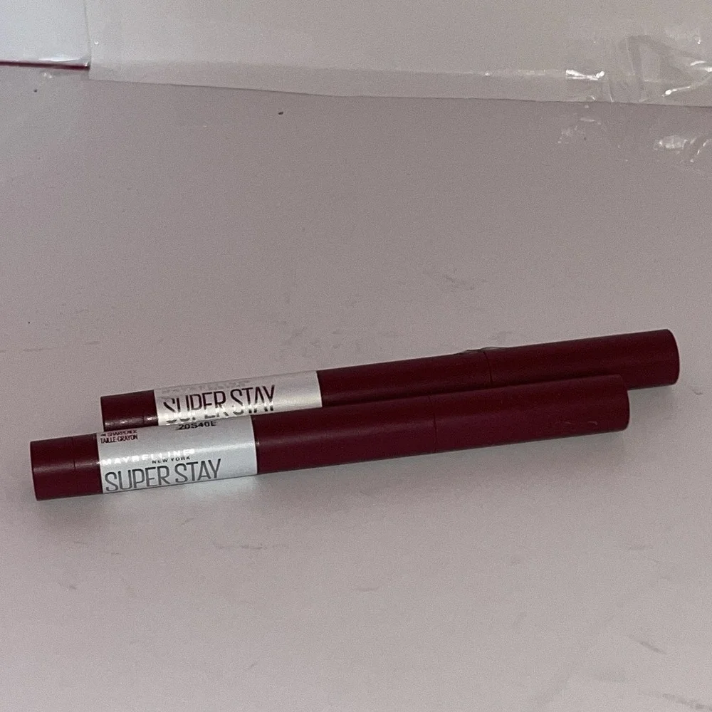 Maybelline Super Stay Lip Ink Crayon #60 Accept‎ A Dare 0.04oz Lot/2